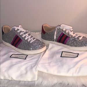 Gucci Glitter Sneakers